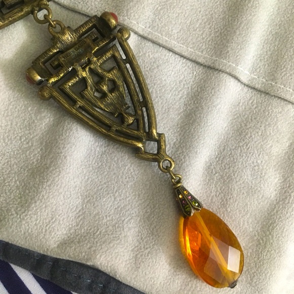 Heidi Daus Multi Swarovski Shield & Bell Necklace - Picture 14 of 15